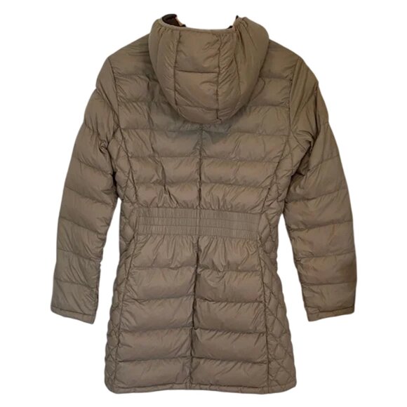 Michael Kors beige packable quilted puffer jacket size M - Picture 4 of 12